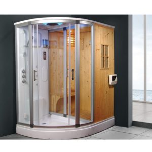 Cabina doccia con sauna